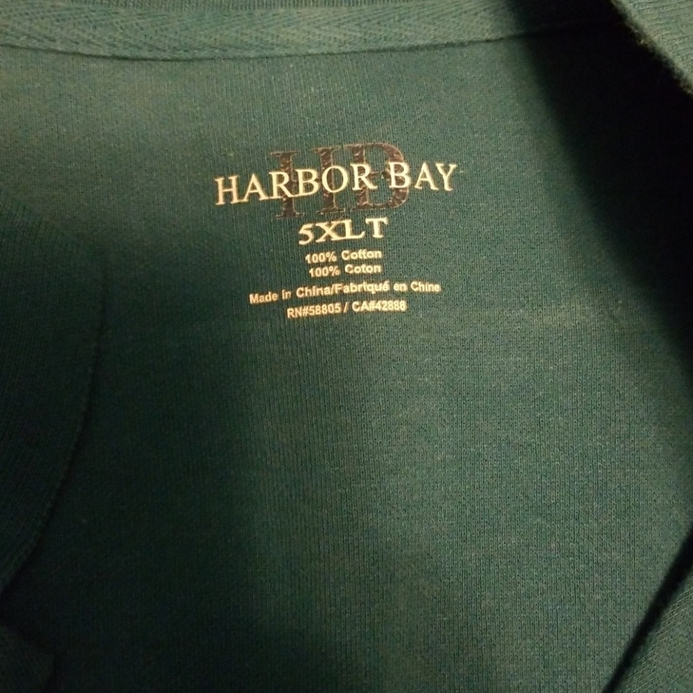 Harbor Bay 5xlt polo